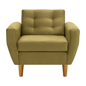 Bodevir - Sofa Bote 1C Felpa 04 Verde Musgo