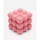 thumbnail image 1 of Velas Decorativas Aromáticas Vela Burbuja Vela Cubo Rubik ROSA, 1 of 1