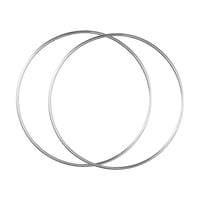 Bothyi - 2 Aros Florales De Metal Para Colgar En La Pared, Diseño Circular, Para Colgar Plantas, Diámetro De 40 Cm.