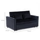 thumbnail image 2 of Sofá Cama 2 Cuerpos Moderno Dallas Negro KMP1BK, 2 of 9