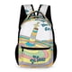 thumbnail image 1 of ¡Oh, los lugares a los que irás! Mochila Escolar para Niños y Niñas, Mochila Infantil de Alta Calidad Ligera, Grande y Duradera 43x15x32cm, 1 of 6