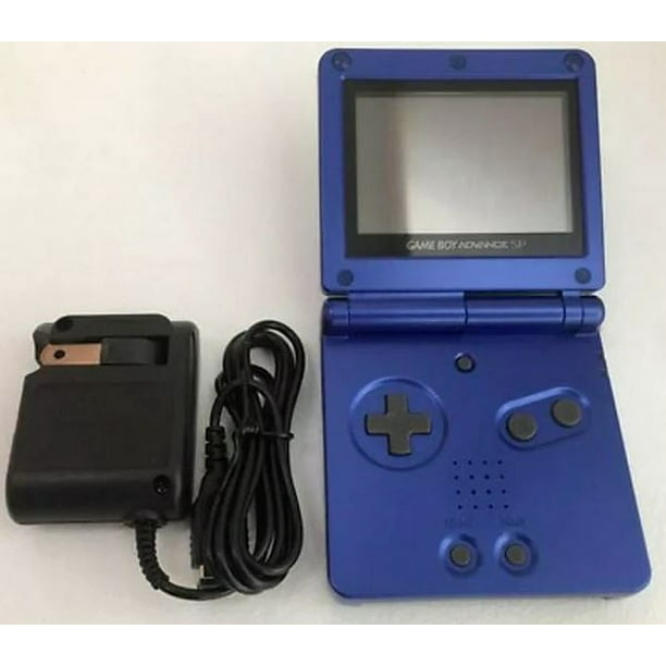 Nintendo Game Boy Advance SP Azul Cobalto Restaurada - Carcasa