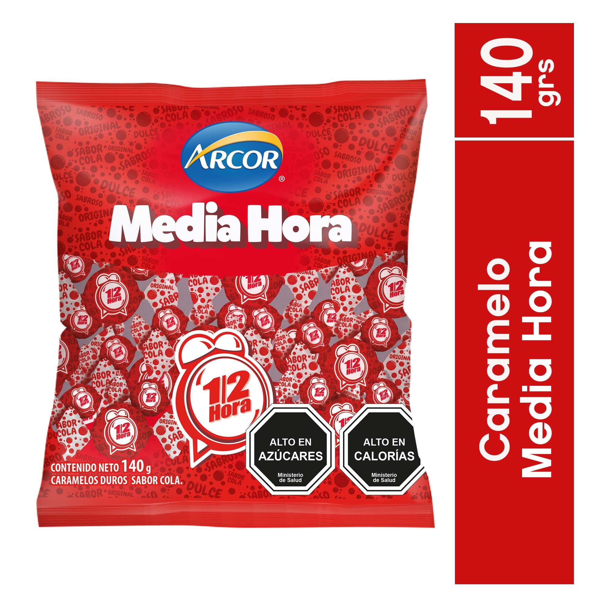 Caramelos Media Hora 140 g Arcor