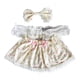 thumbnail image 3 of Traje De Vestir Para Muñecas, Accesorios De Disfraz Para Muñecas De 38cm, Regalos De Cumpleaños, Blanco, 3 of 3