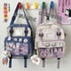 thumbnail image 2 of Japanese Harajuku Backpack Women JK Uniform Bag School Backpack Shoulder Bag Teenage Girls Itabag Transparent ita bag Handbags, 2 of 3