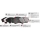 thumbnail image 2 of Pastillas de freno R1 Concepts Euro Ceramic Front 2600-1721-00, 2 of 2