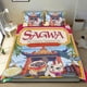 thumbnail image 1 of Sagwa, la Gata Siamés China Conjunto de sábanas temático, trío de piezas, cómodo y amigable con la piel, diseño único, regalo de decoración para el hogar para familiares, amigos y fans,135cm *200cm, 1 of 6