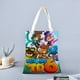 thumbnail image 2 of Bloons TD Tower Defense Bolso de tela con estampado de lienzo para mujer, bolsa de compras reutilizable y estética, con cremallera interior, regalo para mujer, 35 × 40 cm., 2 of 6
