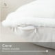 thumbnail image 4 of Fundas De Cojines Set X2 Cama Sillon Suave BLANCA 45 X 45 Almohada blanco, 4 of 9