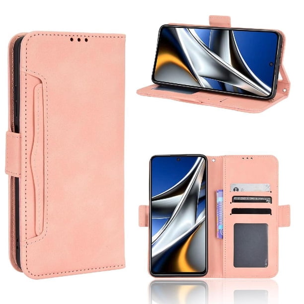Funda Cartera Magnética para Xiaomi POCO X4 PRO 5G- Tarjetero Desmontable, Cuero PU, Soporte