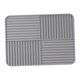 thumbnail image 3 of Tapete De Silicona Para Secar Platos, Tabla De Cortar, Almohadilla Antideslizante Para Vajilla, Color Gris Claro, 3 of 5