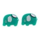 thumbnail image 3 of Amortiguador de choque de la raqueta de tenis del silicón 2pcs amortiguador para el elefante verde de la raqueta de tenis, 3 of 3