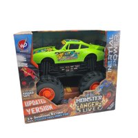 Genérico - Juguete Auto Fricción Monster Anger Verde