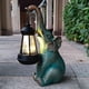 thumbnail image 3 of Estatua de jardín JOYBEE Elefante con farol solar para exterior, 3 of 9
