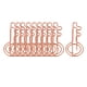 thumbnail image 2 of 10 Piezas De Clips De Papel Para Llaves De Rosa áurea, Dibujos Animados Para Suministros De Oficina, Notas De Archivo, 2 of 3