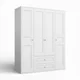 thumbnail image 3 of Closet Metalico 4 puertas 2 cajones - White BC-14, 3 of 3