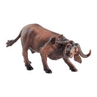 Magideal - Animal Figurines Decorativas Buffalo Figuras Animales Juguetes Educativos Ciencia Modelo Coleccionable Diseño Detallado Material Duradero Adecuado