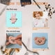 thumbnail image 2 of Bases para broche ZTEOFO, 100 piezas, cierre seguro, 2 of 3