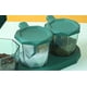 thumbnail image 3 of Set 2 Especieros Con Cuchara Diseño, Azucarero Condimentos verde, 3 of 10