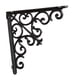 thumbnail image 3 of Soporte De Estante Decorativo Para El Hogar De Hierro Con Tornillos Soporte De Estante De Pared De Montaje En Pared L, 3 of 5