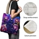 thumbnail image 3 of Funneh Krew Bolso de tela con estampado de lienzo para mujer, bolsa de compras reutilizable y estética, con cremallera interior, regalo para mujer,40*45cm., 3 of 6