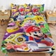 thumbnail image 1 of Super Mario Duvet Cover Set 3 Piece Bedding Set Double Sided Printing Decorative Comforter Cover Set, 1 of 5