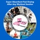 thumbnail image 3 of Toallas de microfibra para gimnasio Acteon, 5 unidades, de secado rápido, superabsorbentes, 3 of 8