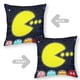thumbnail image 2 of Pacman Fundas de almohada de terciopelo con tema, regalos de funda de almohada, decoración para el hogar, cojín de lanzar, regalo de cumpleaños para fans y parejas.40*40cm., 2 of 6