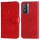 thumbnail image 4 of Funda tipo cartera FOXDOCK para Vivo Y76 5G , diseño girasol en relieve, cuero PU, cierre magnético, soporte y tarjetero, 4 of 5