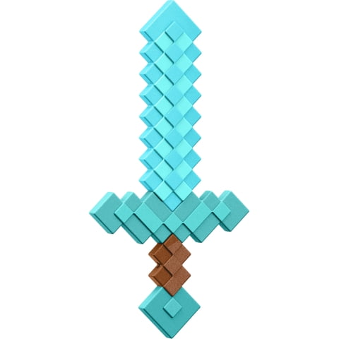 Espada De Juguete Mattel Minecraft Diamante Para Niños
