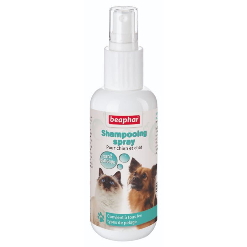 Beaphar - Shampoo Seco Spray Perro/Gato - Frasco X 150 Ml