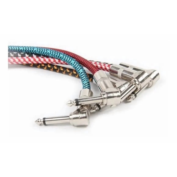 Pack 3 Cables Pedales Guitarras Patch