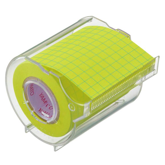 Cinta de Memo Yamato 50 mm x 10 m Amarilla con Cuadrícula de 5 mm (1 ud)