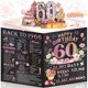 thumbnail image 1 of Tarjeta de Cumpleaños Aiunmiol 3D Pop‑Up 60 años Rosa, 1 of 7