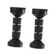thumbnail image 4 of Topes de cabecera de 2 uds., fácil instalación, tapones de ruido para cama, soporte de marco de cama ajustable para camas, cabecera, pared, sofá, Negro, 4 of 5