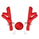 thumbnail image 1 of Adorno Navideño Con Cuernos De Reno Y Nariz Roja Para Coche, Accesorio Genérico Para Coche, Color Rojo, 1 of 3