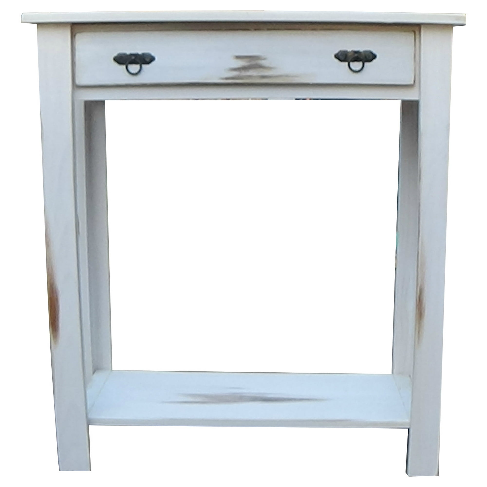 Marfeld Muebles - Arrimo Blanco Envejecido Una Division