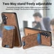 thumbnail image 4 of Funda Billetera con Soporte para Samsung Galaxy S24 Protector Delgado Marrón, 4 of 6