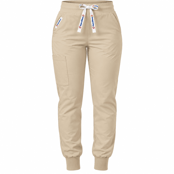 Pantalón Jogger clínico anti fluidos. - Beige (Más claro)