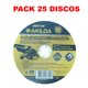 thumbnail image 1 of Discos De Corte Fino De 7  Pulgadas 180 Mm Pack 25 Unidades, 1 of 2