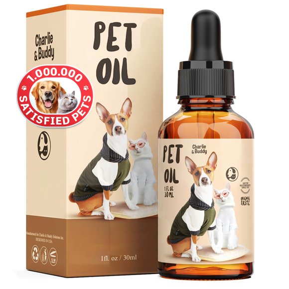 Aceite para perros y gatos Charlie Buddy