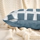 thumbnail image 3 of REGALWOVEN Fundas de Almohada Geométricas Juego de 2 Fundas de Cojín de Felpa Suave Modernas Almohadas Decorativas para Sofá Dormitorio Azul 20" x 20", 3 of 6