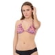 thumbnail image 1 of Top Mujer Tringulo Vuelos Flores Rosado-Lila Corona, 1 of 5