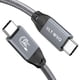 thumbnail image 1 of Cable USB-C ULT-WIIQ 3.2 Gen 2x2 8K@60Hz 1 m Gris, 1 of 7