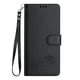 thumbnail image 2 of Funda tipo cartera FOXDOCK para Oppo Reno13 con soporte, ranuras, RFID, diseño de gato, 2 of 5