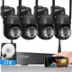 thumbnail image 1 of Sistema de cámaras de seguridad CKK de 10 canales, 3 MP, 4 cámaras PTZ, disco duro de 1 TB, 1 of 8
