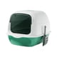 thumbnail image 1 of Caja De Arena Para Gatos Con Capucha Y Tapa Bandeja De Arena Para Gatos Reutilizable Grande Antisalpicaduras Verde, 1 of 5