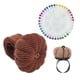 thumbnail image 1 of Kit De Alfiletero De Mu?eca En Forma De Calabaza Para Proyectos De Artesanía De Bordado De Costura Marrón, 1 of 4