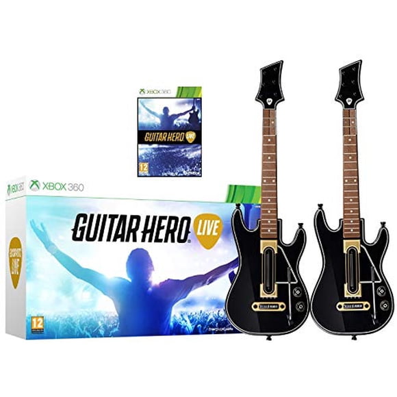 Activision Guitar Hero Live paquete de 2 para Xbox 360