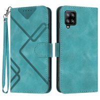 Funda Foxdock Para Samsung Galaxy A22 4G – Tipo Libro Con Soporte, Billetera, Correa Y Diseño Elegante